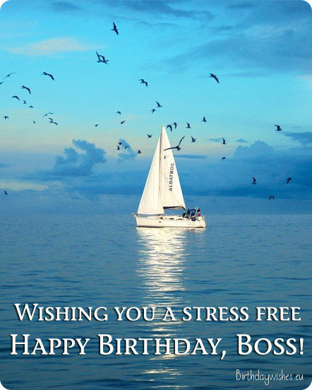birthday cards for boss