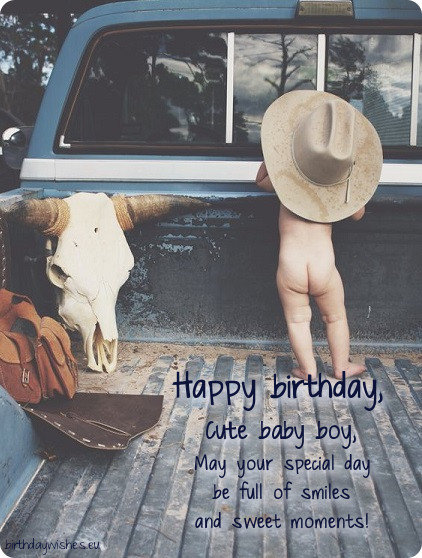 birthday image for baby boy