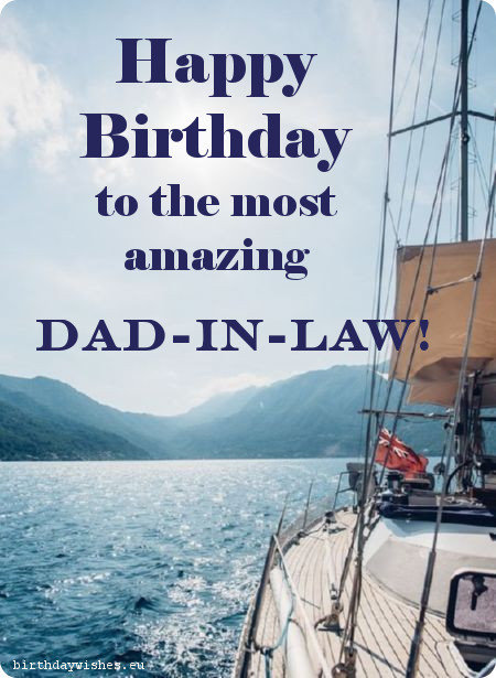 happy birthday, dad-in-law