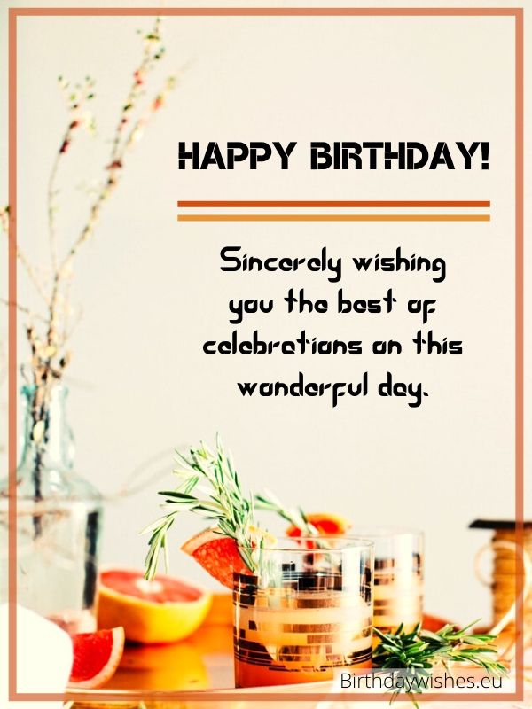 happy birthday to client