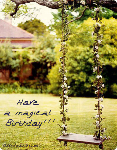 short birthday wishes card